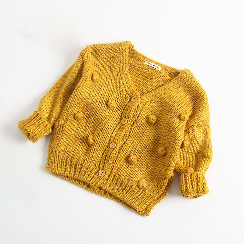 Mustard cardigan kids best sale